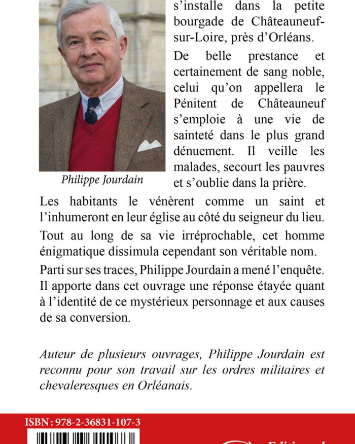 Le secret du Pénitent de Châteauneuf, livre de Philippe Jourdain