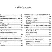 regards sur la sologne table des matières