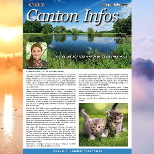 parution canton infos n°131 juin 2025