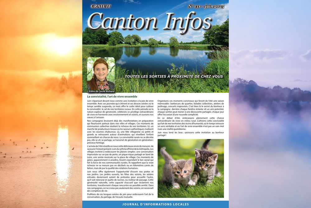 parution canton infos n°131 juin 2025