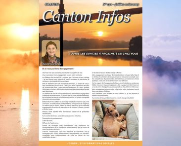 parution de canton infos 132 juillet aout 2025