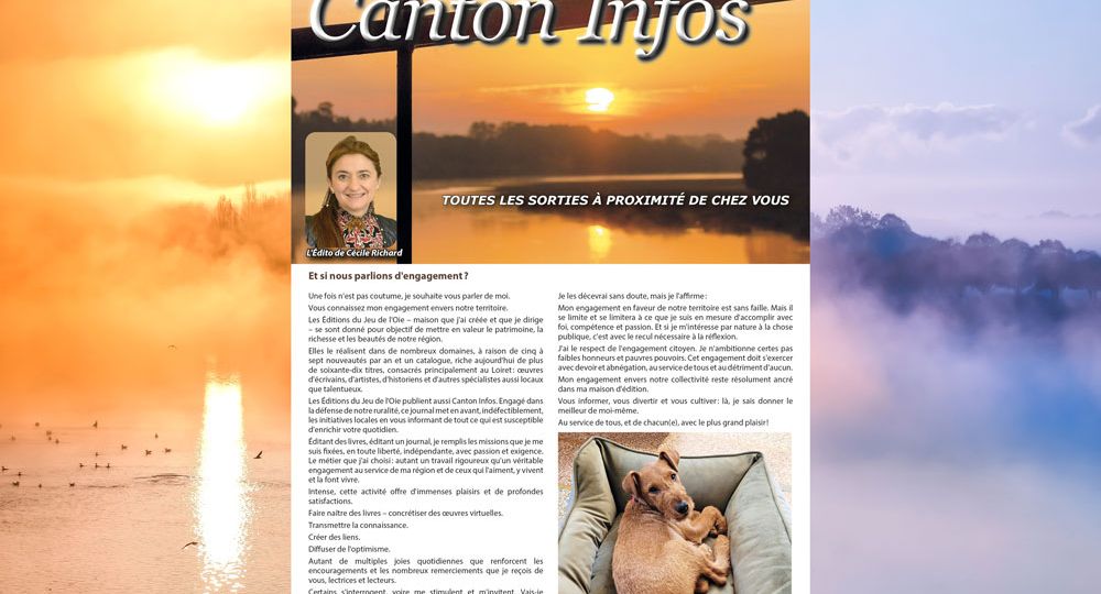 parution de canton infos 132 juillet aout 2025