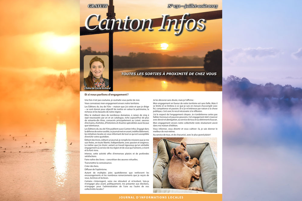 parution de canton infos 132 juillet aout 2025