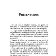 Histoire de l&rsquo;Ordre de Saint-Lazare de Jérusalem de Philippe Jourdain